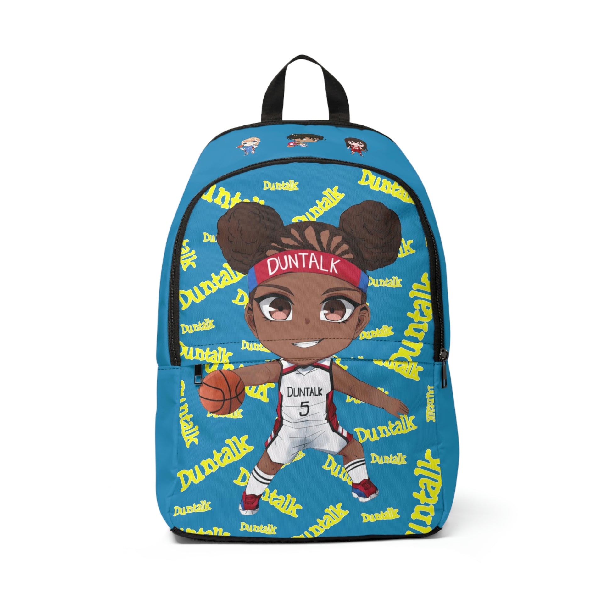 Duntalk "Squad" Girls' Basketball Backpack - Small Printify