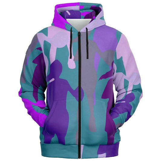 Duntalk "D-Up" Girl's Basketball Athletic Jacket - Clay Subliminator