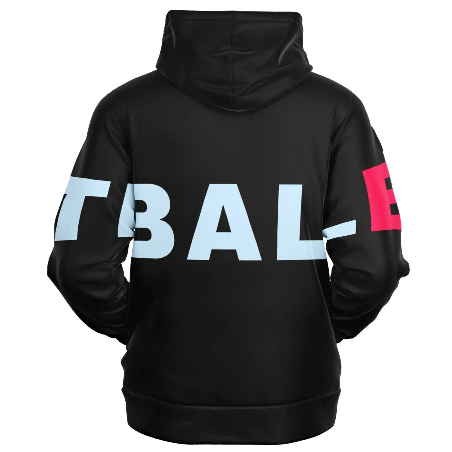 Duntalk "Beyond" Basketball Athletic Zip-Up Hoodie - Black Subliminator