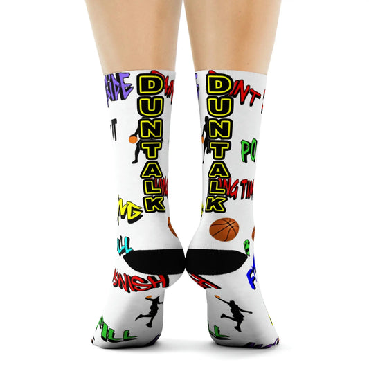 Duntalk "Ball Slang" Basketball Socks Printify