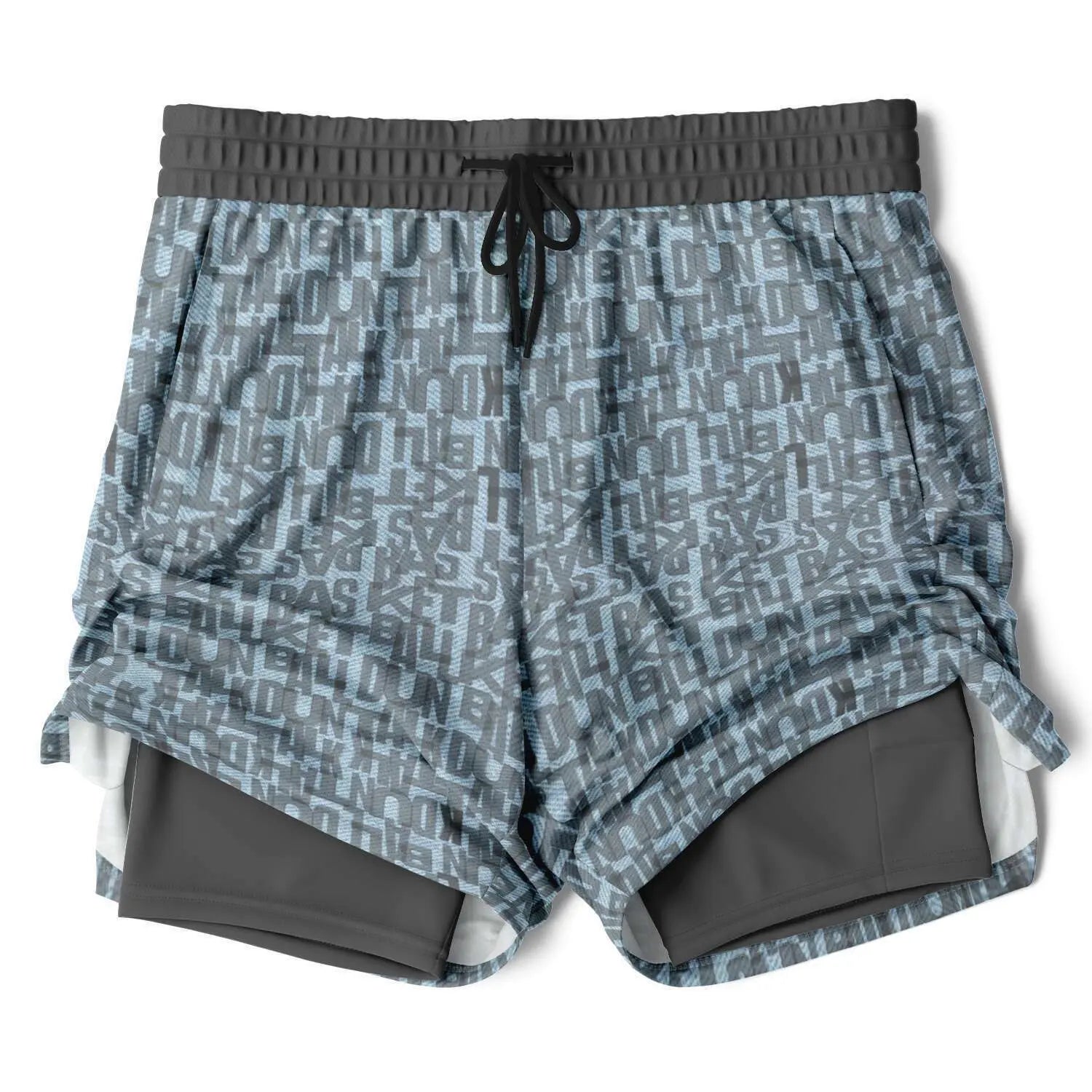 Duntalk "Low Key" 2-in-1 Basketball Shorts Subliminator