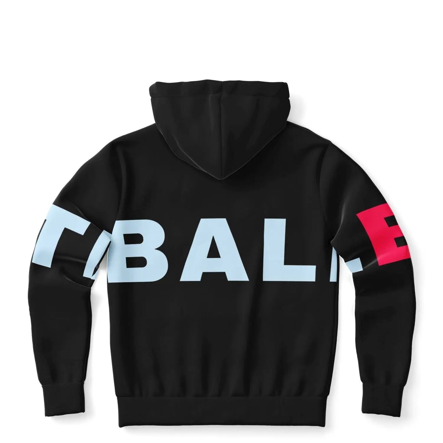 Duntalk "Beyond" Basketball Athletic Zip-Up Hoodie - Black Subliminator