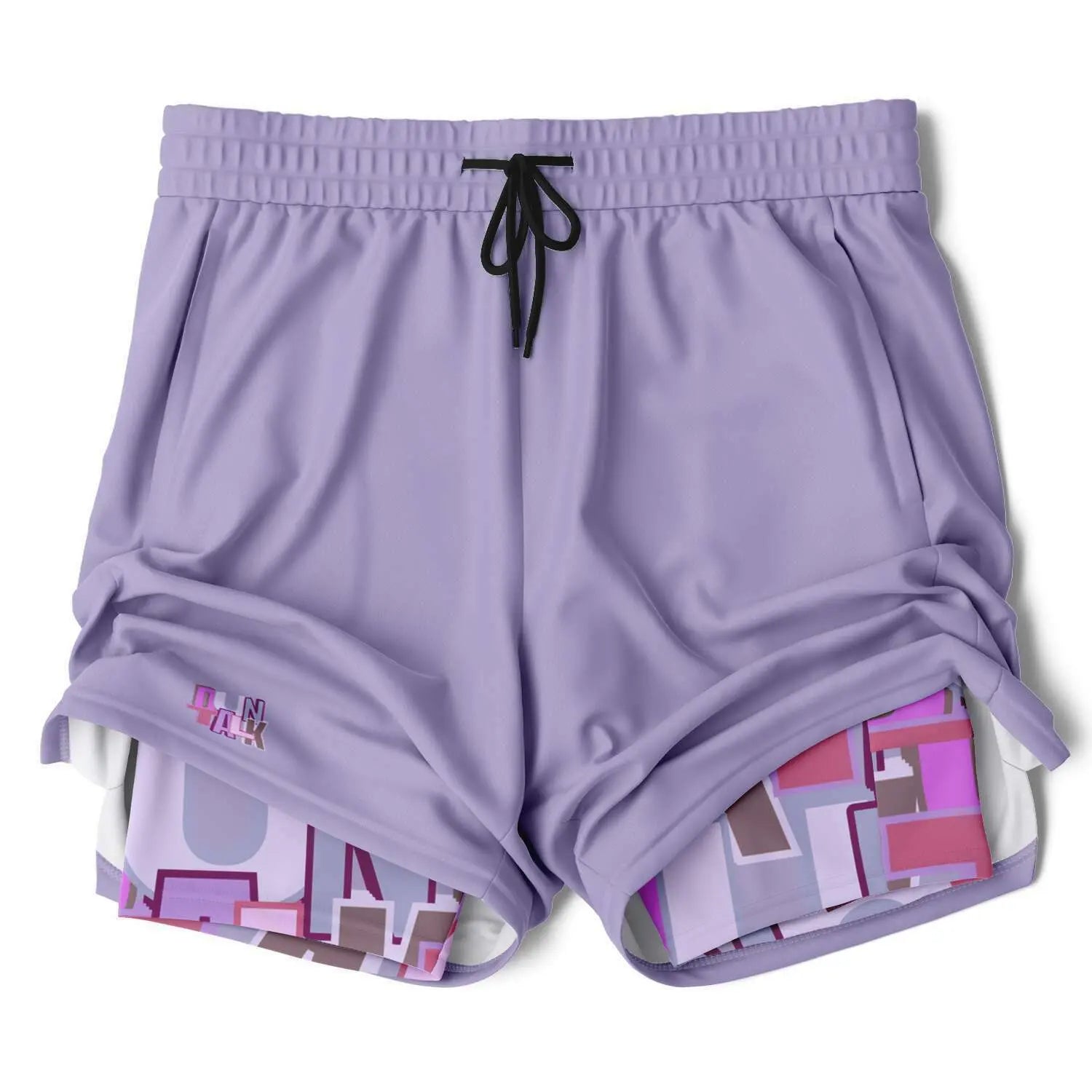 Duntalk "Zone" Basketball Shorts - Purple Subliminator