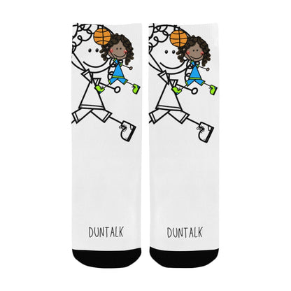 Duntalk "Doodle" Youth Basketball Socks G2