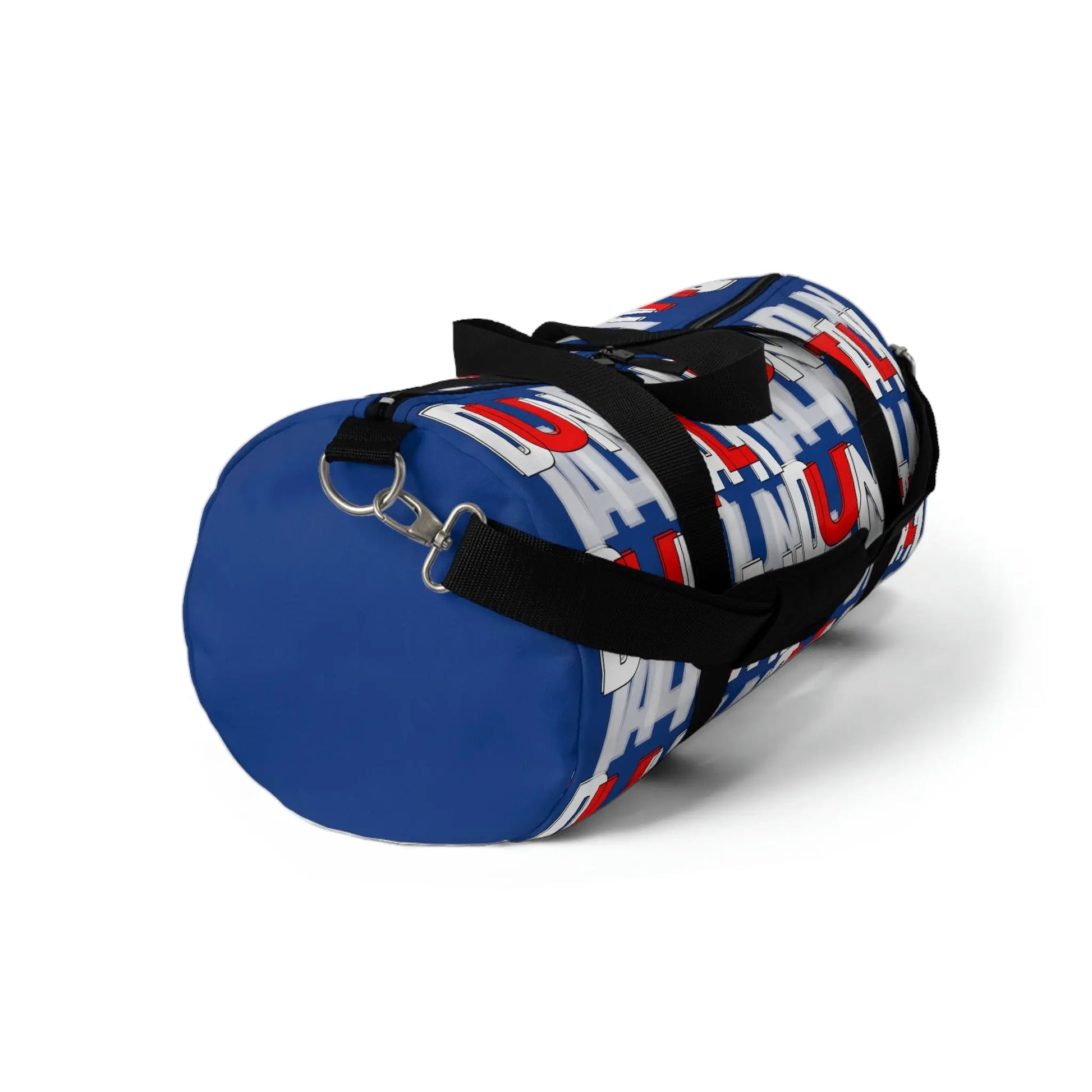 Duntalk "Signature" Canvas Duffle Bag - Blue/Black Printify