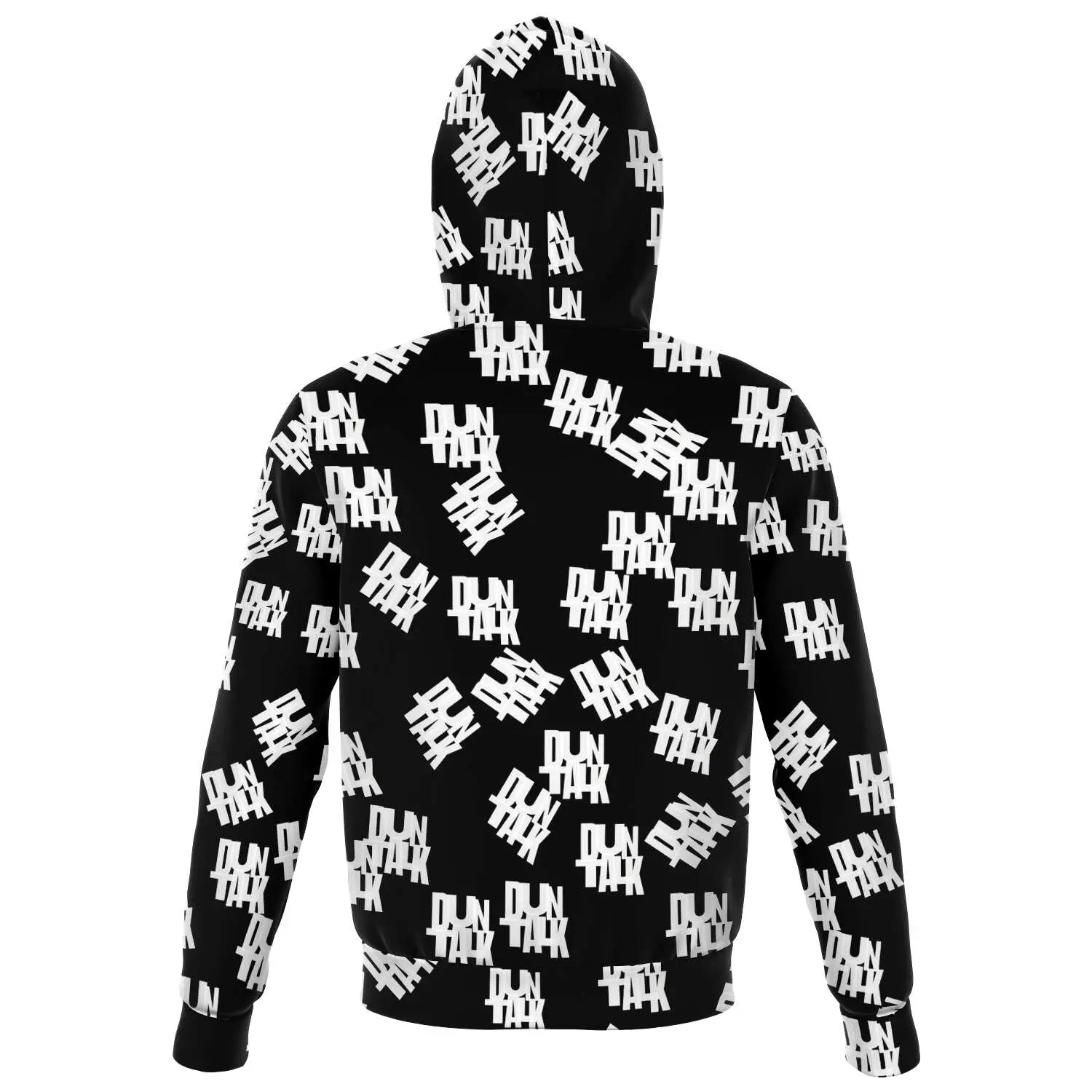 Duntalk "Ghost" Basketball Zip-Up Hoodie Subliminator