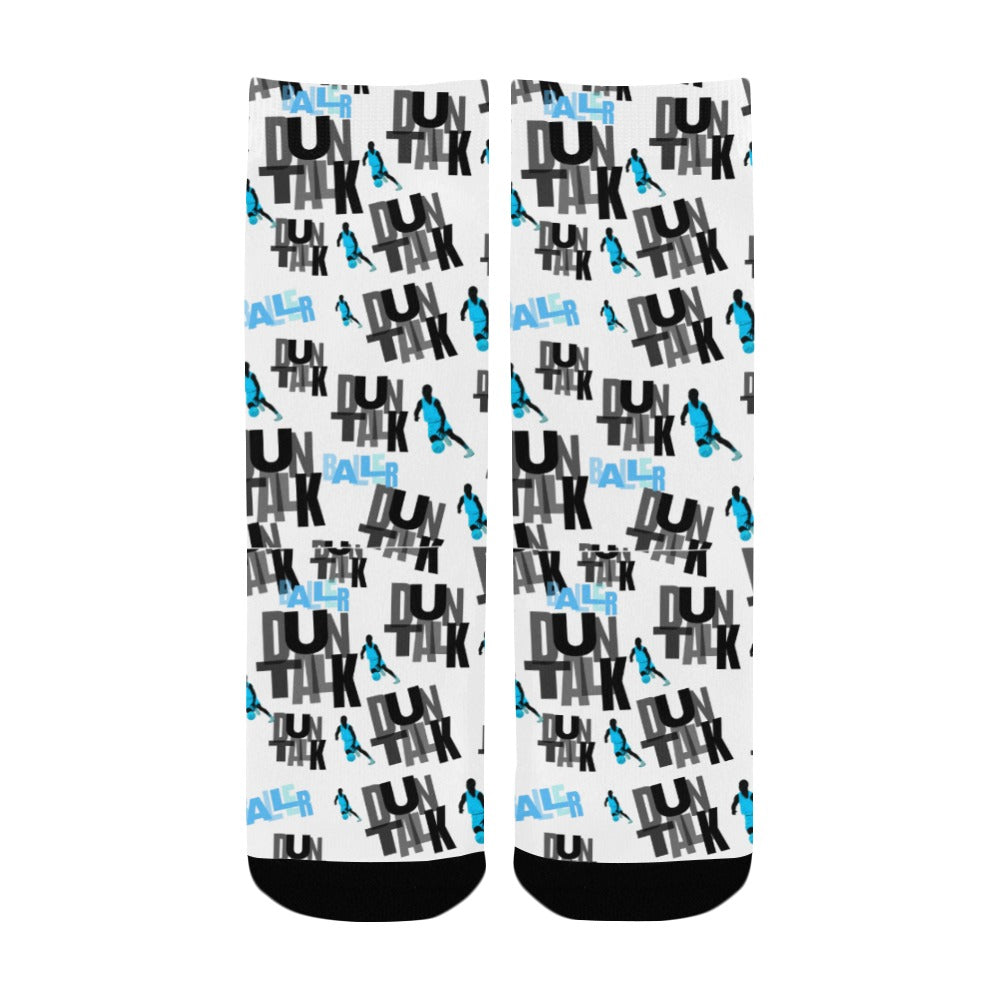 Duntalk "Ghost" Kid's Basketball Socks e-joyer