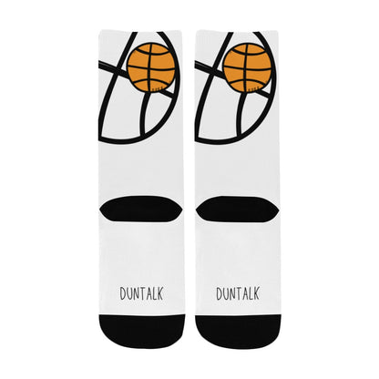 Duntalk "Doodle" Youth Basketball Socks -D1